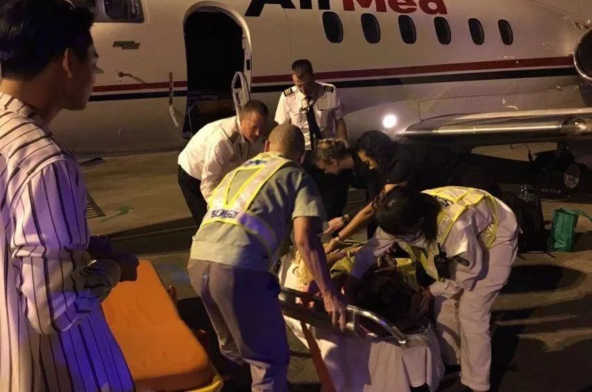 到三台县机场急救接送